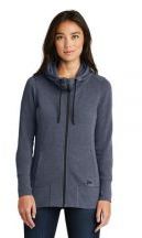 New Era ® Ladies Tri-Blend Fleece Full-Zip Hoodie